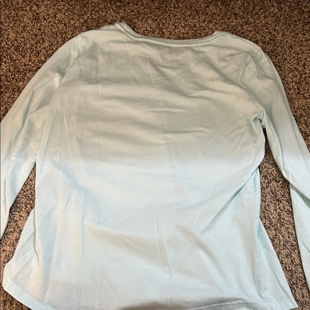 Wonder Nation Light Blue Long Sleeve Tee